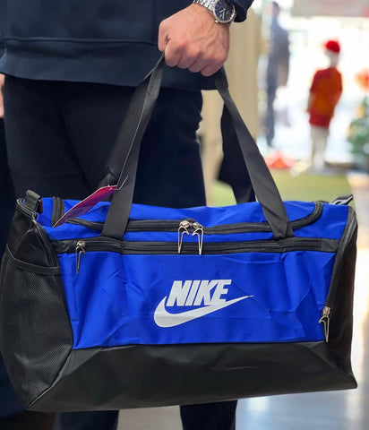 Nike Blue Duffel Bag