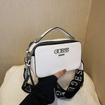 Guess Handbag with Crossbody Sling White