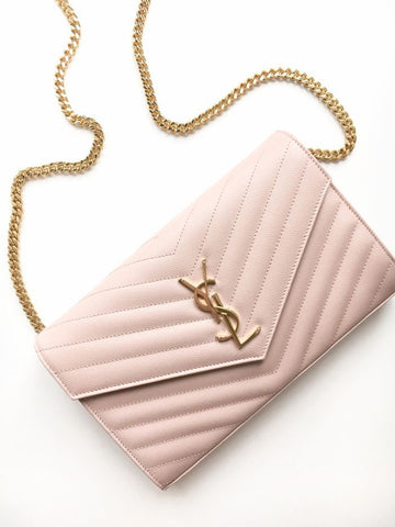 Yves Saint Laurent Purse with Gold Chain