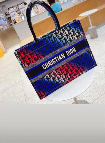 Christian Dior Gradient Large Tote Bag