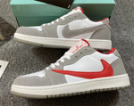 Travis Scott x Air Jordan 1 Low "White Grey"