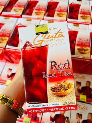 Glutalipo Gold Series Red Iced Tea