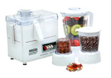 4 in 1 Juicer and Food Processor, Blender, Chopper & Grinder 1.6 L KNB6021 White