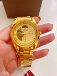 Gold plated Automatic Mens Watch