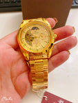 Gold plated Automatic Mens Watch