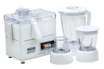 4 in 1 Juicer and Food Processor, Blender, Chopper & Grinder 1.6 L KNB6021 White