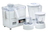 4 in 1 Juicer and Food Processor, Blender, Chopper & Grinder 1.6 L KNB6021 White